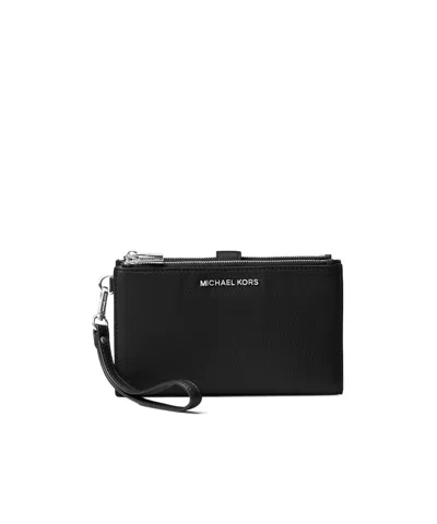 Michael Kors Adele Smartphone Wristlet In Black