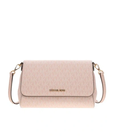 Michael Kors Adjustable Shoulder Strap Shoulder Bag In Nude