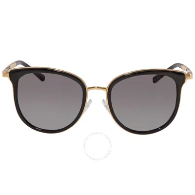 Michael Kors Adrianna I Grey Gradient Square Ladies Sunglasses Mk1010 110011 54 In Black