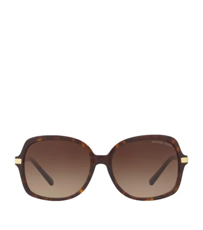Michael Kors Adrianna Ii Square Sunglasses In Brown