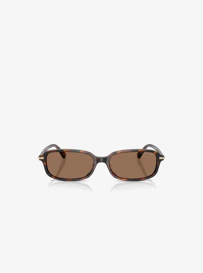 Michael Kors Agra Sunglasses In Brown