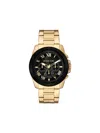 Michael Kors Men's Alek Chronograph Gold-tone Stainless Steel Watch 44mm
