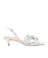 Michael Kors Alessia Kitten Sandal Sandal In White