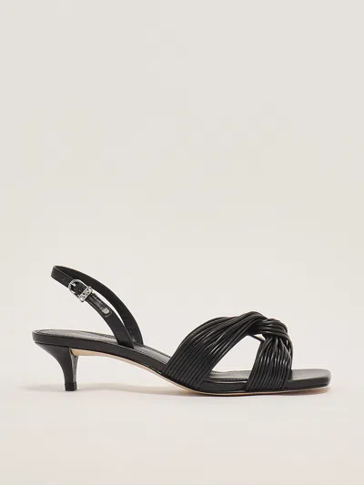 Michael Kors Alessia Kitten Sandal Sandal In Nero