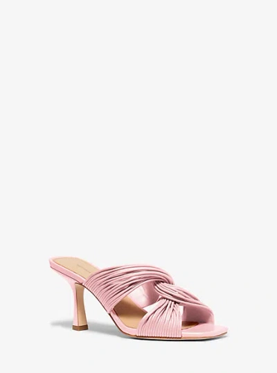 Michael Kors Alessia Mule Sandal In Pink