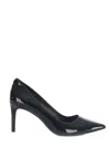 Michael Kors Alina Flex Pumps In Black Patent Leather In Black