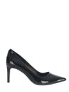 Michael Kors Alina Flex Pumps In Black Patent Leather In Black