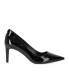 Michael Kors Alina Flex Pumps In Black Patent Leather In Black