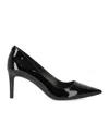 Michael Kors Alina Flex Pumps In Black Patent Leather In Black