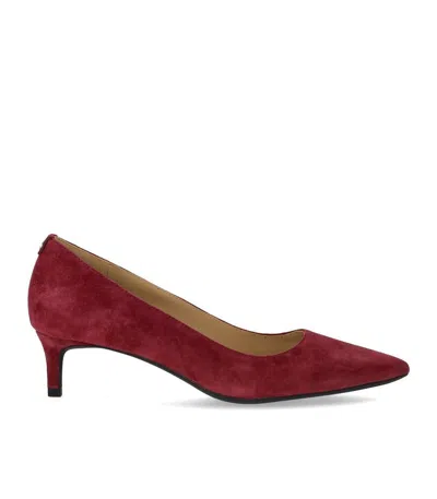 Michael Kors Alina Flex Kitten Mulberry Pump In Red