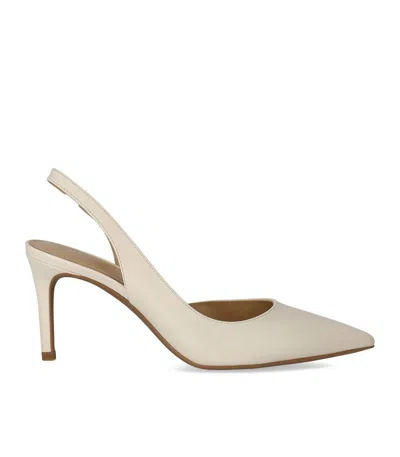 Michael Kors Alina Flex Sling Cream Pumps In White