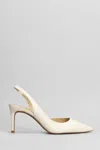 Michael Kors Alina Flex Sling Pum Pumps In White