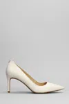 Michael Kors Alina White Pumps In Beige