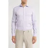 Michael Kors All Season Slim Fit Performance Dress Shirt In Purple