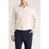 Michael Kors All Season Slim Fit Performance Dress Shirt In Light Tan
