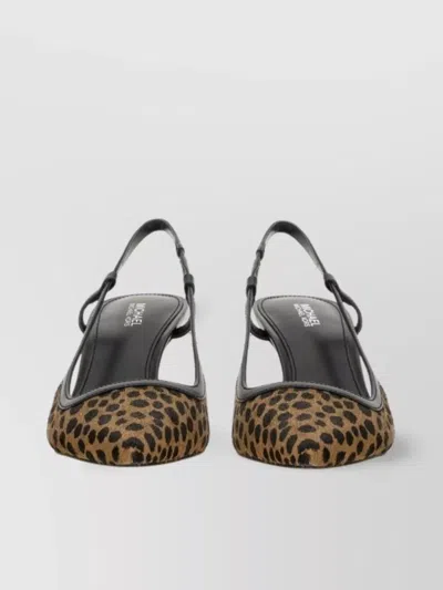Michael Kors "alora" Animal Print Pointed Toe Pumps