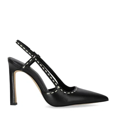 MICHAEL KORS MICHAEL KORS ALORA BLACK SLINGBACK PUMP