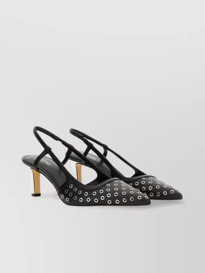 MICHAEL KORS ALORA STUDDED POINTED TOE PUMPS