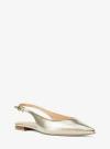 Michael Kors Amali Metallic Slingback Flat In Multi