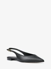 Michael Kors Amali Slingback Flat In Animal Print