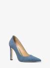 Michael Kors Amara Denim Pump In Blue