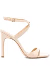 Michael Kors Amara High Sandal In Neutral