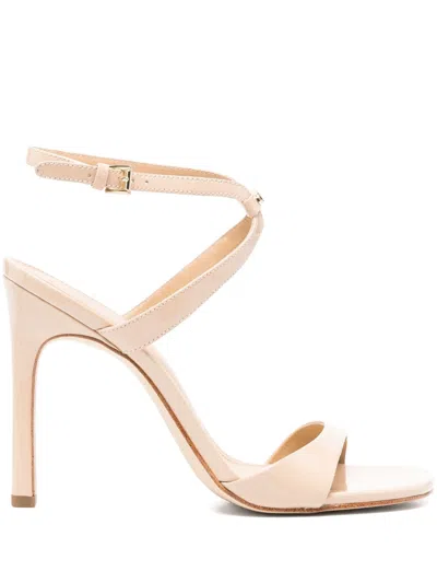 Michael Kors Amara High Sandal In Neutral