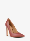 Michael Kors Amara Leather Pump In Pink