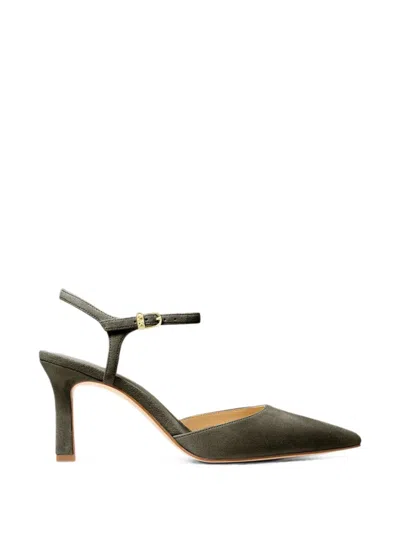 Michael Kors Amara Pointed-toe Pumps In Green