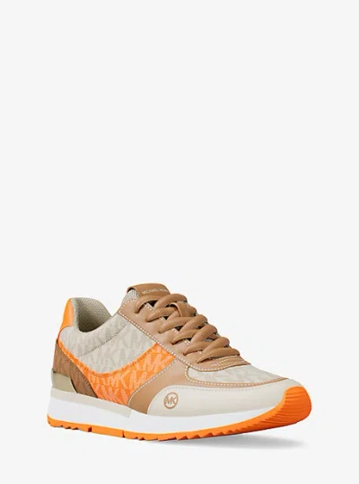 Michael Kors Andi Mixed-media Trainer