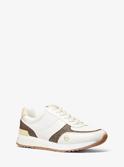 Michael Kors Andi Trainer In Brown