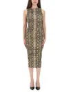 Michael Kors Animal Print Dress In Animal Print