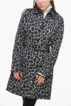 MICHAEL KORS ANIMALIER BELTED TRENCH
