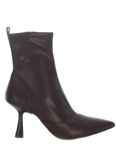 Michael Kors Ankle Boots  "clara" In Brown