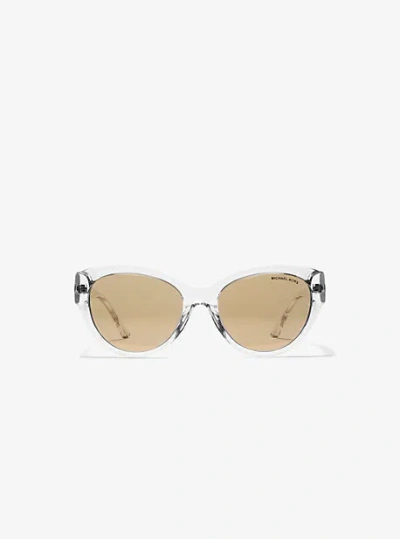 Michael Kors Apulia Sunglasses In Orange