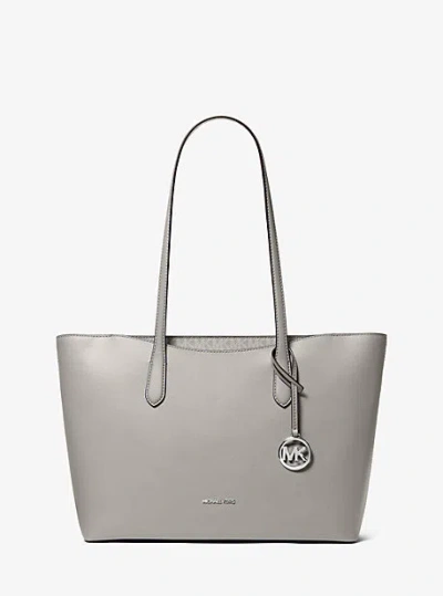 Michael Kors Arden Large Top-zip Tote Bag In Gray