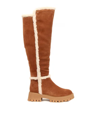 Michael Kors Asher Boot In Brown