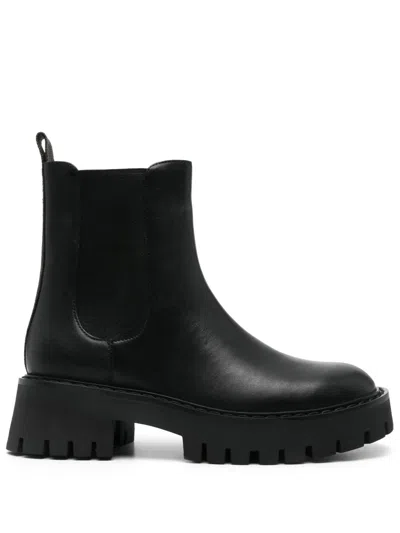 Michael Kors Asher Flat Bootie In Black
