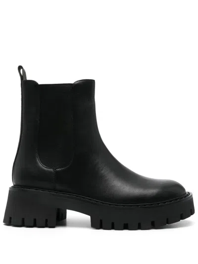 Michael Kors Asher Flat Bootie In Black