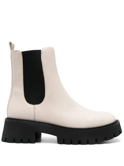 Michael Kors Asher Flat Bootie In Neutral