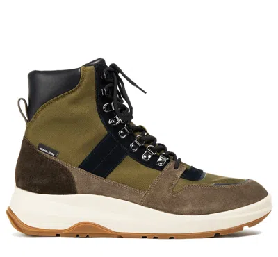Michael Kors Olive Asher Waterproof Boots In Green