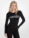 Michael Kors Aspen Sweater In Black