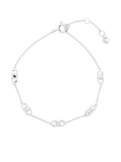 Michael Kors Astor Link Bracelet In Silver