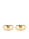 Michael Kors Astor Link Earrings In Gold