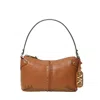 Michael Kors Astor Luggage Shoulder Bag. In Brown
