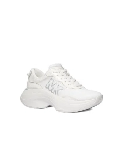 Michael Kors Athena Sneaker In White