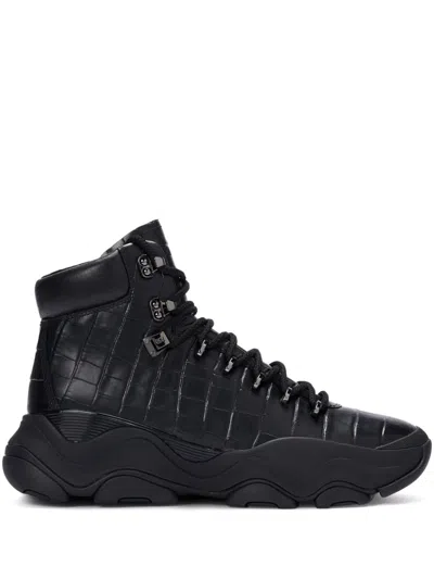 Michael Kors Atlas Boots In Black