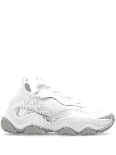 Michael Kors Atlas Knit Trainer In White