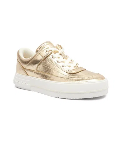 Michael Kors Aurora 43t4aufs1m Sneakers Women's Gold Platform Shoes Zogg938