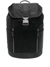 Michael Kors Aviator Double Zip Rucksack In Black